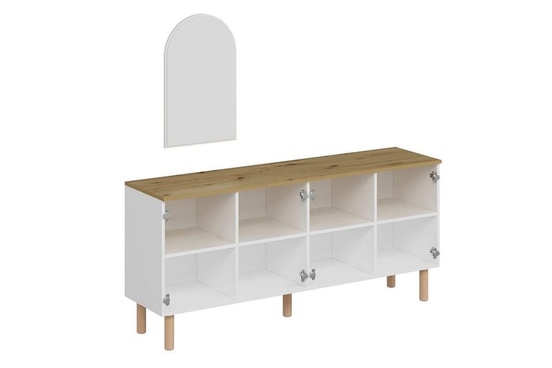 Bingdi Konsolbord 180 cm - Hvid - Møbler - Borde - Aflastningsbord - Entrébord