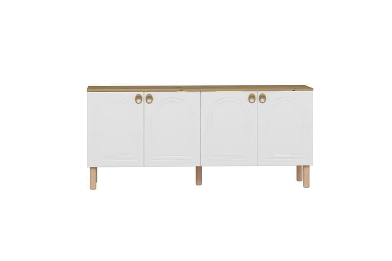 Bingdi Konsolbord 180 cm - Hvid - Møbler - Borde - Aflastningsbord - Entrébord