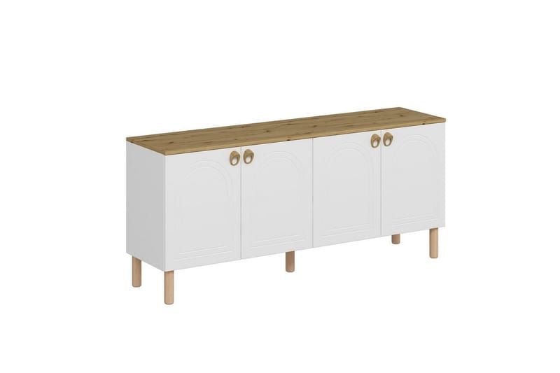 Bingdi Konsolbord 180 cm - Hvid - Møbler - Borde - Aflastningsbord - Entrébord