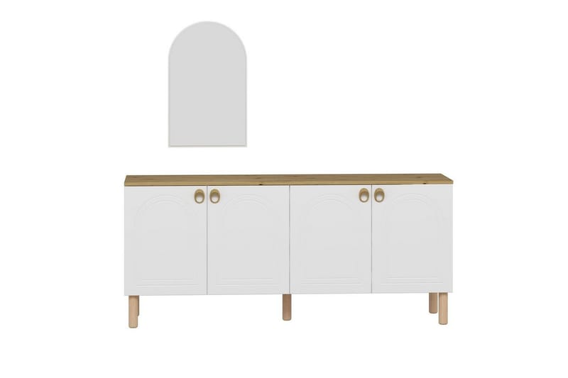 Bingdi Konsolbord 180 cm - Hvid - Møbler - Borde - Aflastningsbord - Entrébord