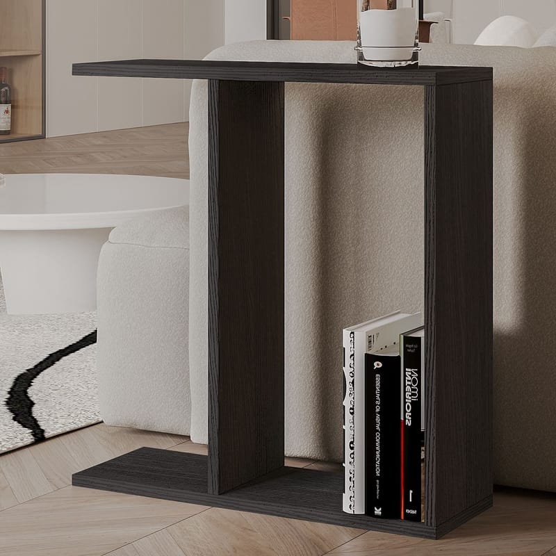 Bingdi Sidebord 60x60x60 cm - Sort - Møbler - Borde - Aflastningsbord - Lampebord