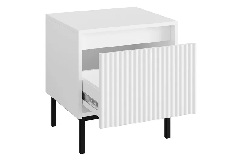 Bjurholm Natbord 45 cm - Hvid - Møbler - Borde - Aflastningsbord - Sengebord