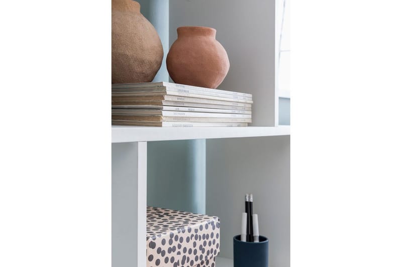 Bogreol Wohnling Elegant med 6 forskudte opbevaringshylder - Opbevaring - Hylder & Reoler - Bogreol