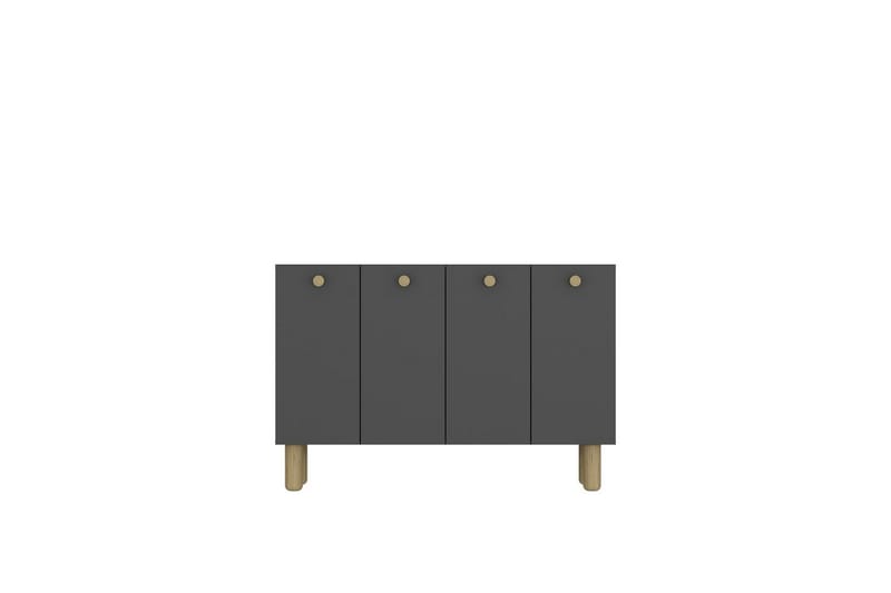 Bohem Konsolbord 120 cm, Antracit/Brun