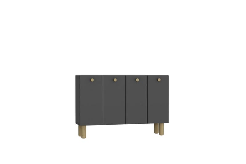 Bohem Konsolbord 120 cm - Antracit/Brun - Møbler - Borde - Aflastningsbord - Entrébord