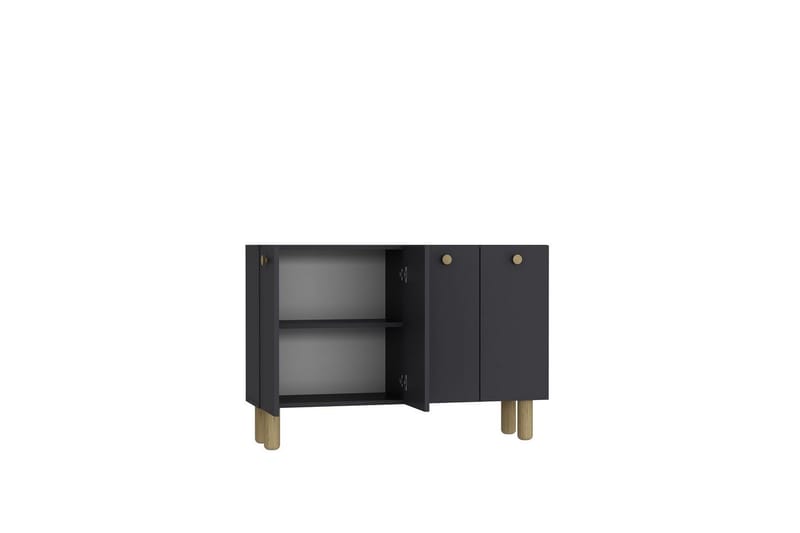 Bohem Konsolbord 120 cm - Antracit/Brun - Møbler - Borde - Aflastningsbord - Entrébord