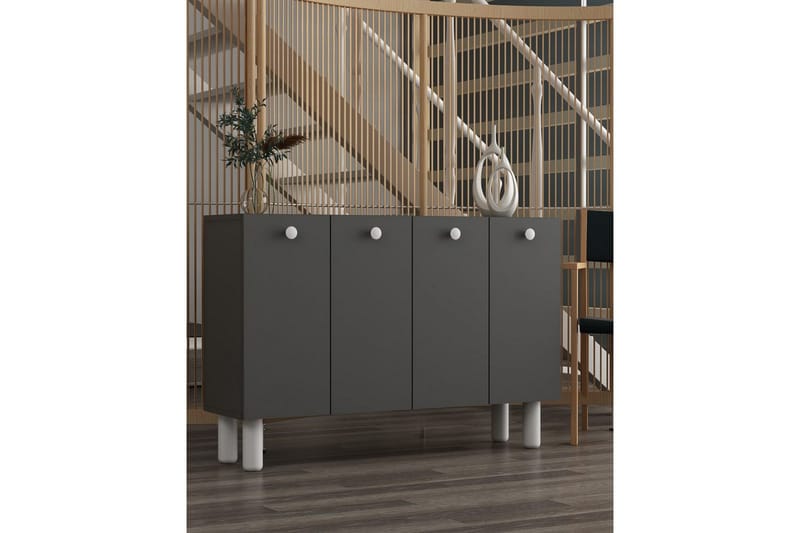 Bohem Konsolbord 120 cm - Antracit/Hvid - Møbler - Borde - Aflastningsbord - Entrébord