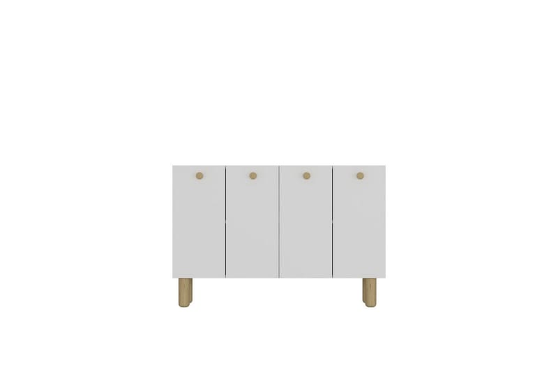 Bohem Konsolbord 120 cm - Hvid/Brun - Møbler - Borde - Aflastningsbord - Entrébord