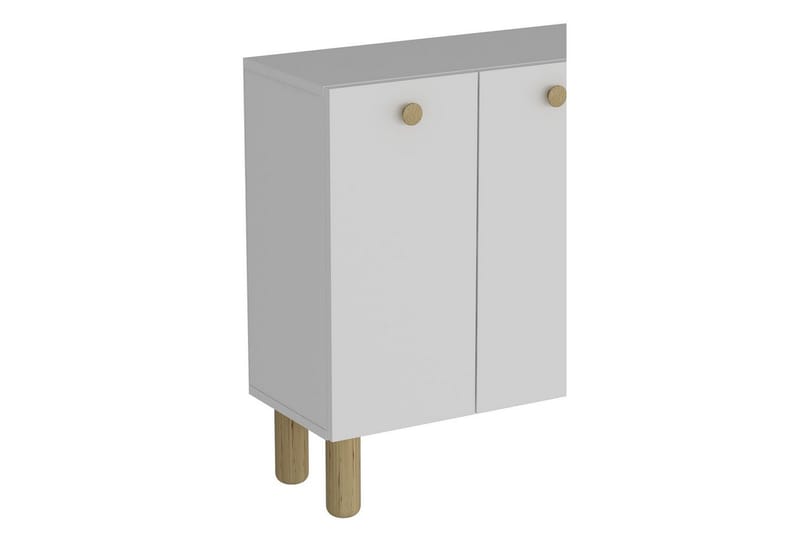 Bohem Konsolbord 120 cm - Hvid/Brun - Møbler - Borde - Aflastningsbord - Entrébord