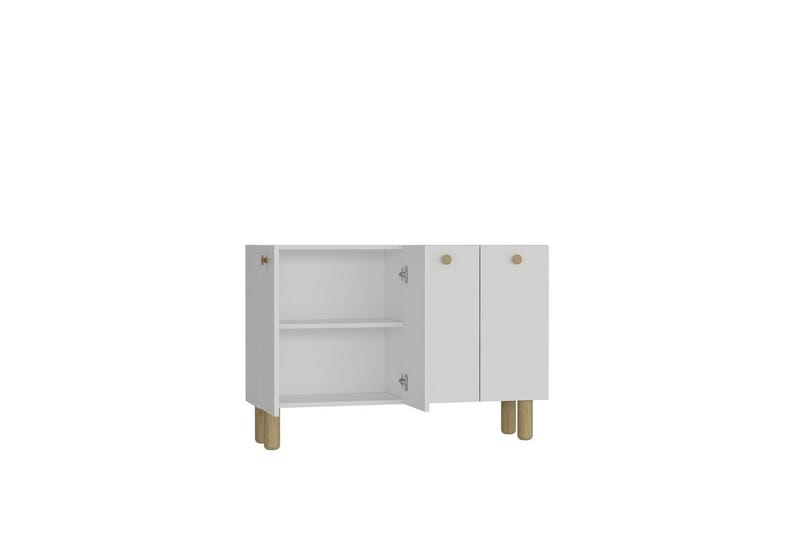 Bohem Konsolbord 120 cm - Hvid/Brun - Møbler - Borde - Aflastningsbord - Entrébord