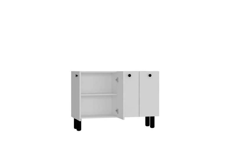 Bohem Konsolbord 120 cm - Hvid/Sort - Møbler - Borde - Aflastningsbord - Entrébord