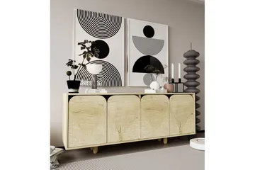 Bohem Konsolbord 180x180 cm - Brun - Møbler - Borde - Aflastningsbord - Entrébord