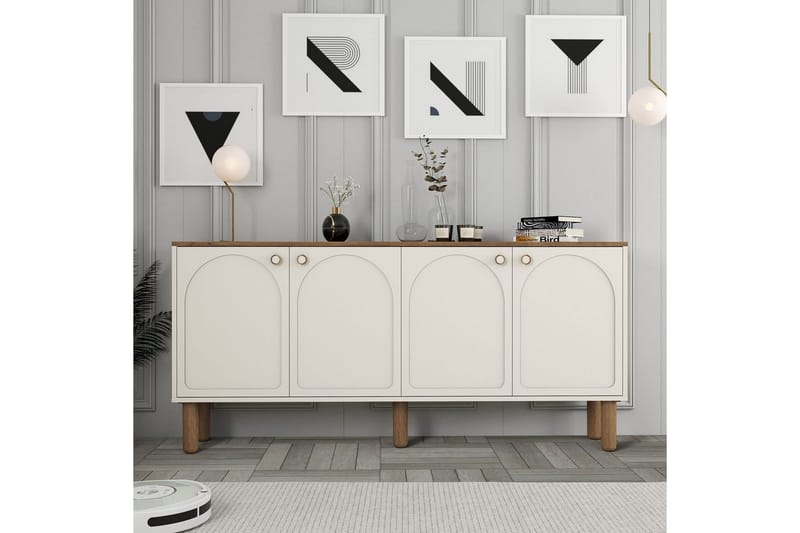 Bohemian konsolbord 180 cm - Beige - Møbler - Borde - Aflastningsbord - Entrébord