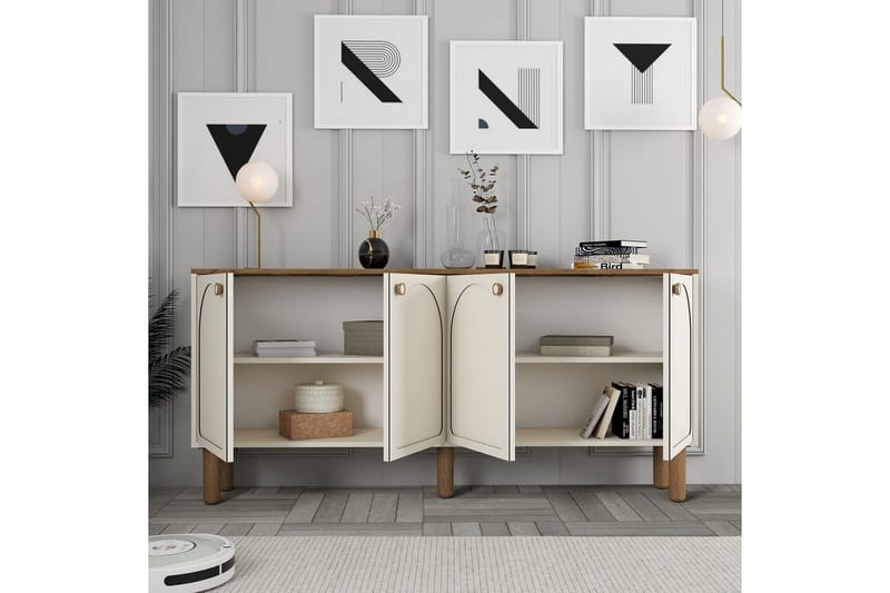 Bohemian konsolbord 180 cm - Beige - Møbler - Borde - Aflastningsbord - Entrébord