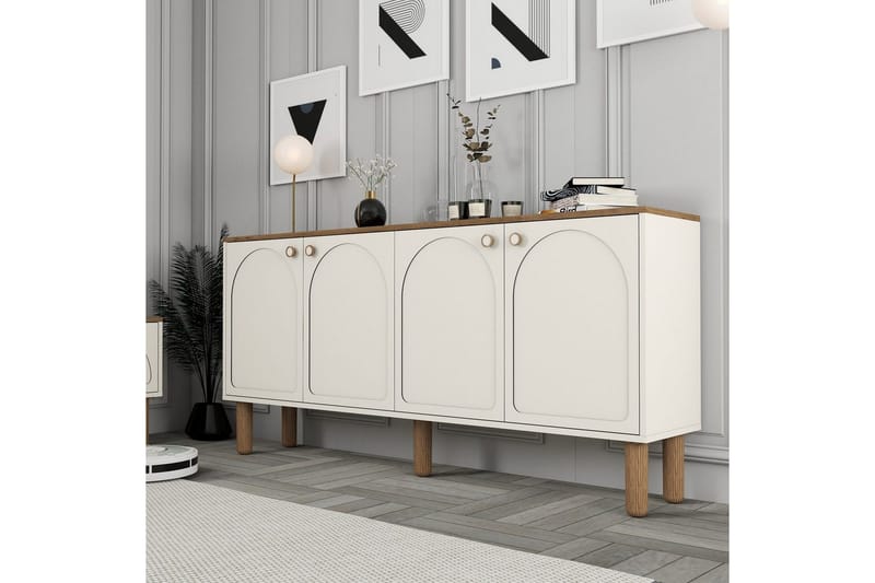 Bohemian konsolbord 180 cm - Beige - Møbler - Borde - Aflastningsbord - Entrébord