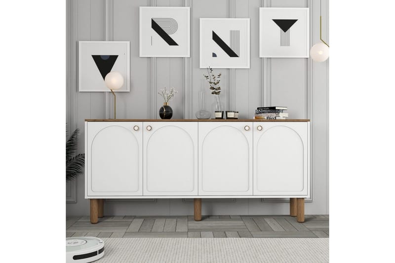 Bohemian konsolbord 180 cm - Hvid - Møbler - Borde - Aflastningsbord - Entrébord