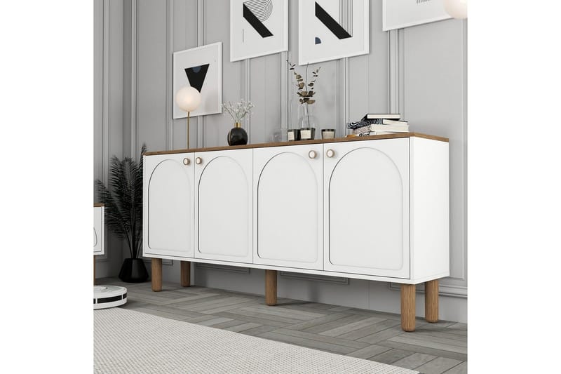 Bohemian konsolbord 180 cm - Hvid - Møbler - Borde - Aflastningsbord - Entrébord