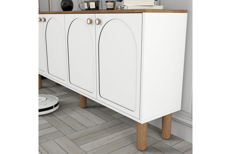 Bohemian konsolbord 180 cm - Hvid - Møbler - Borde - Aflastningsbord - Entrébord