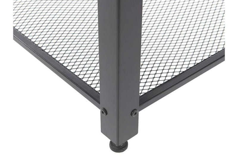 Brayton Sidebord 45 cm - Mørkt træ/Sort - Møbler - Borde - Aflastningsbord - Lampebord