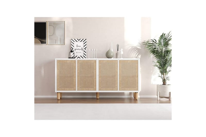 Breya Konsolbord 150 cm - Hvid - Møbler - Borde - Aflastningsbord - Entrébord