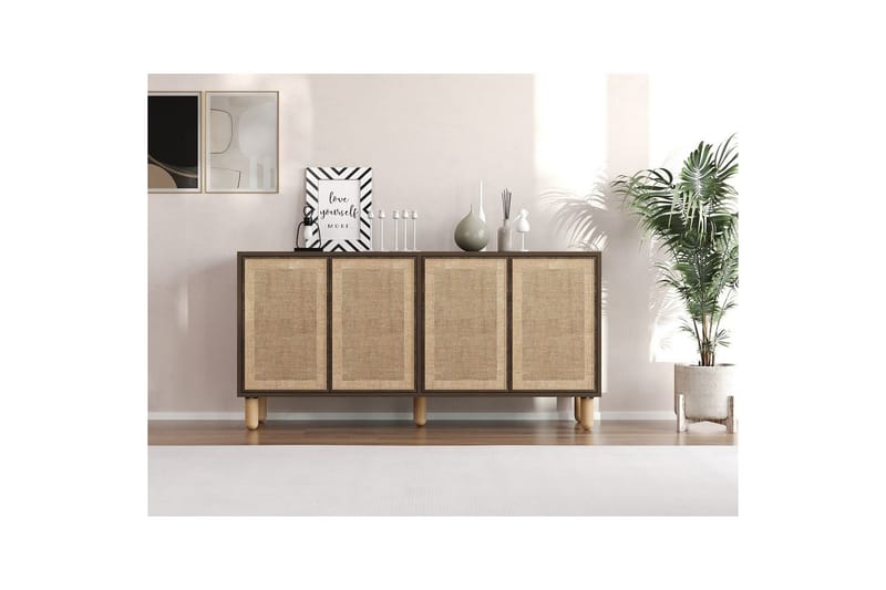 Breya Konsolbord 150 cm - Valnød - Møbler - Borde - Aflastningsbord - Entrébord