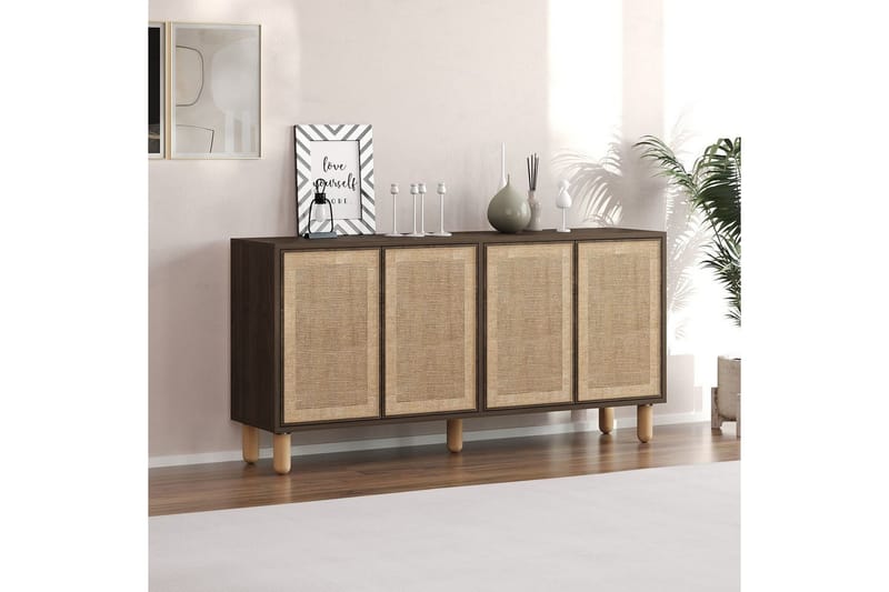 Breya Konsolbord 150 cm - Valnød - Møbler - Borde - Aflastningsbord - Entrébord