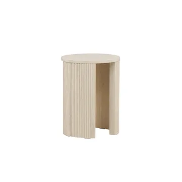 Bristol Sidebord 40 cm - Whitewash - Møbler - Borde - Aflastningsbord - Lampebord