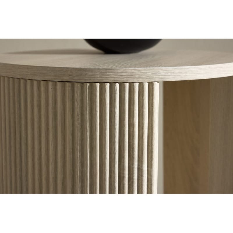 Bristol Sidebord 40 cm - Whitewash - Møbler - Borde - Aflastningsbord - Lampebord