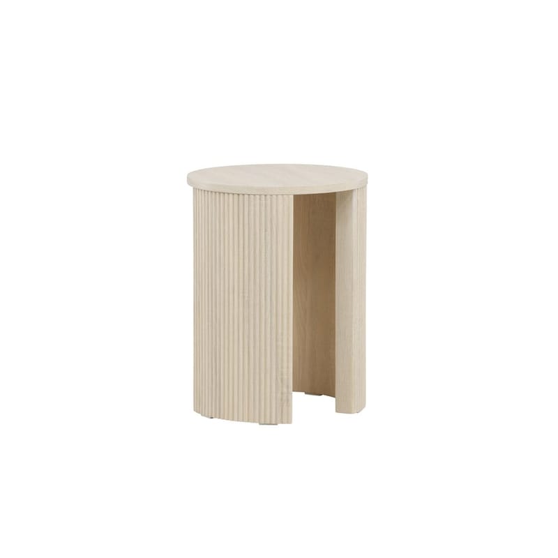 Bristol Sidebord 40 cm - Whitewash - Møbler - Borde - Aflastningsbord - Lampebord