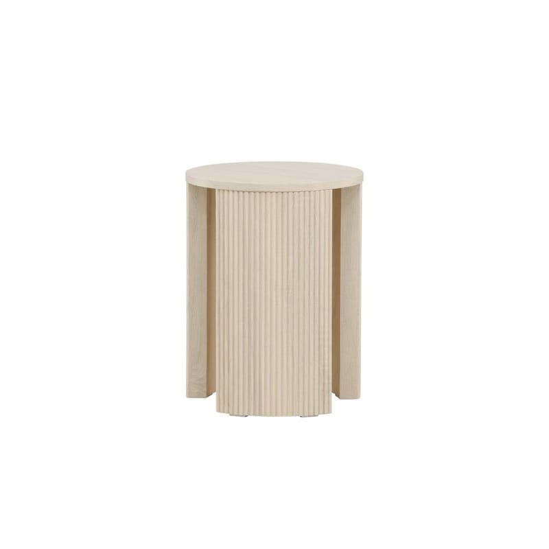 Bristol Sidebord 40 cm - Whitewash - Møbler - Borde - Aflastningsbord - Lampebord