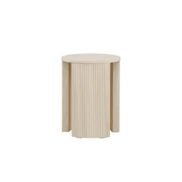 Bristol Sidebord 40 cm - Whitewash - Møbler - Borde - Aflastningsbord - Lampebord
