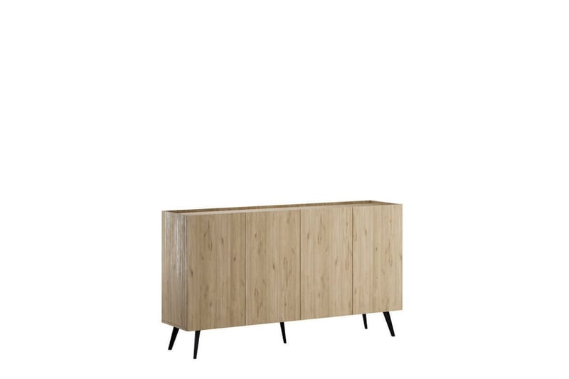 Bulskoll Konsolbord 180 cm - Mellemfarvet træ - Møbler - Borde - Aflastningsbord - Entrébord