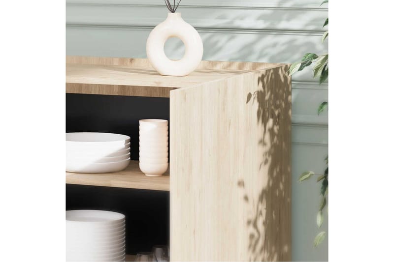 Bulskoll Konsolbord 180 cm - Mellemfarvet træ - Møbler - Borde - Aflastningsbord - Entrébord