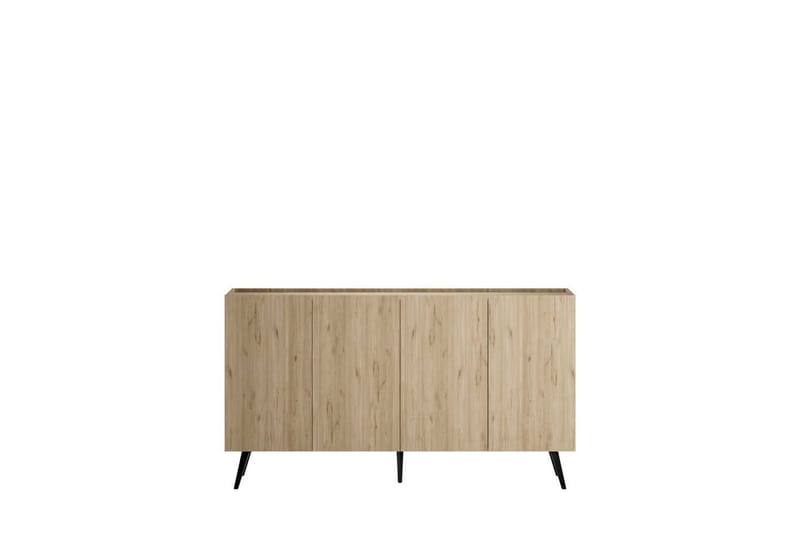 Bulskoll Konsolbord 180 cm - Mellemfarvet træ - Møbler - Borde - Aflastningsbord - Entrébord