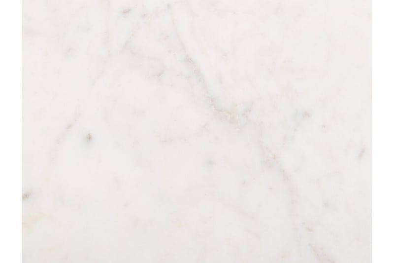 Cael Sidebord 42 cm - Hvid/Guld - Møbler - Borde - Aflastningsbord - Lampebord