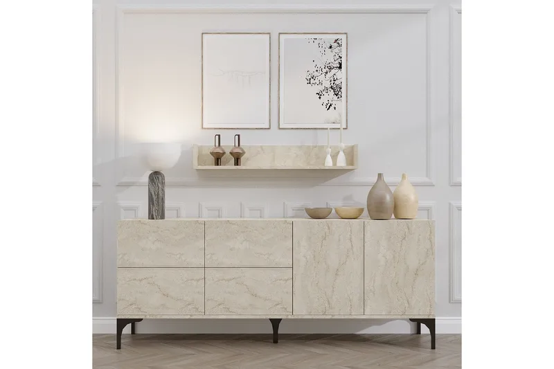 Cerreta Konsolbord 180 cm, Beige