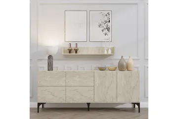 Cerreta Konsolbord 180 cm - Beige - Møbler - Borde - Aflastningsbord - Entrébord