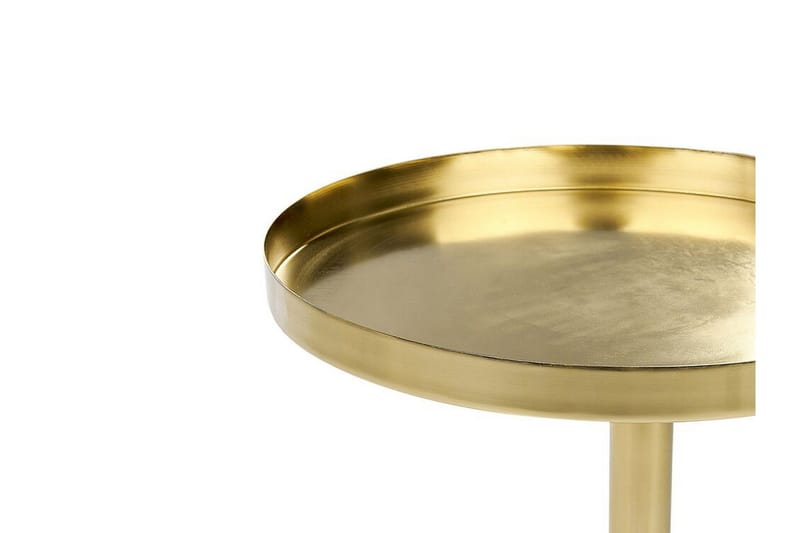 Charis Sidebord 36 cm - Guld/Hvid - Møbler - Borde - Aflastningsbord - Lampebord