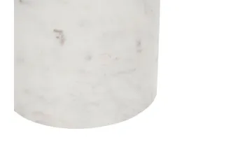 Charis Sidebord 36 cm - Guld/Hvid - Møbler - Borde - Aflastningsbord - Lampebord
