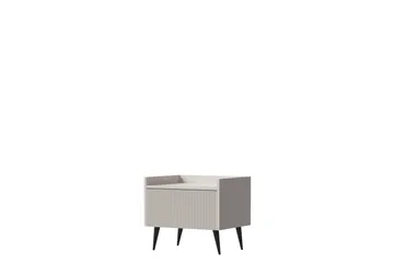 Chiku Natbord 52 cm - Beige - Møbler - Borde - Aflastningsbord - Sengebord