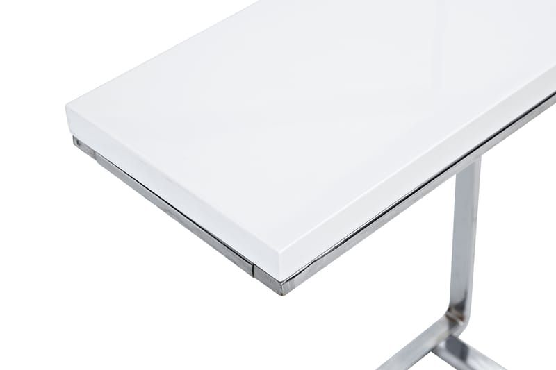 Cibus Sidebord - Hvid/Krom - Aflastningsbord