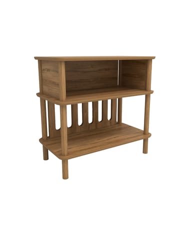 Clavor Sidebord 73 cm - Eg - Møbler - Borde - Aflastningsbord - Lampebord