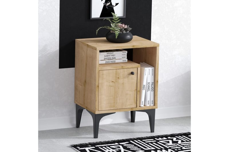 Cliffmarch Natbord 40 cm - Sort/Mørkfarvet træ - Møbler - Borde - Aflastningsbord - Sengebord