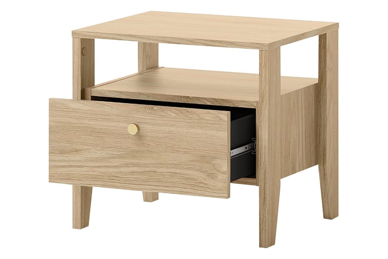 Cocorna Natbord 50 cm - Beige - Møbler - Borde - Aflastningsbord - Sengebord