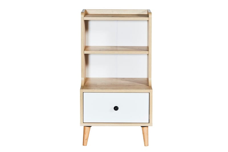 Comfortale natbord 45 cm - Sand/Hvid - Møbler - Borde - Aflastningsbord - Sengebord