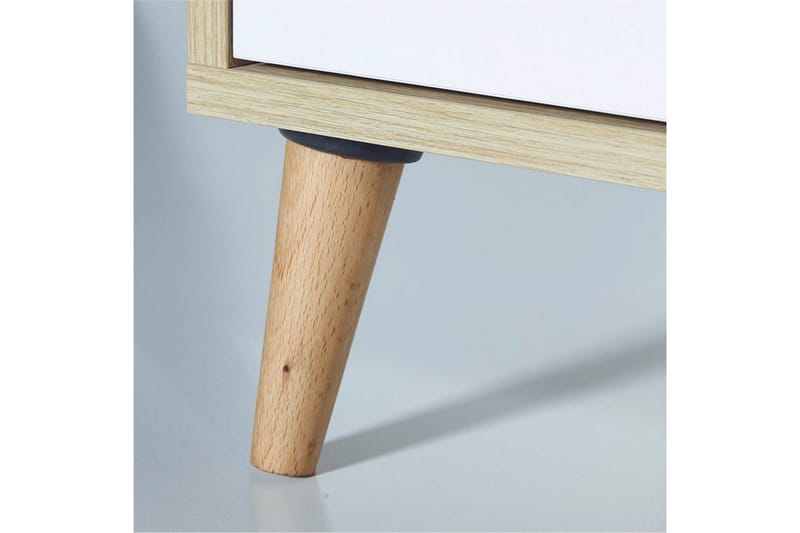 Comfortale natbord 45 cm - Sand/Hvid - Møbler - Borde - Aflastningsbord - Sengebord