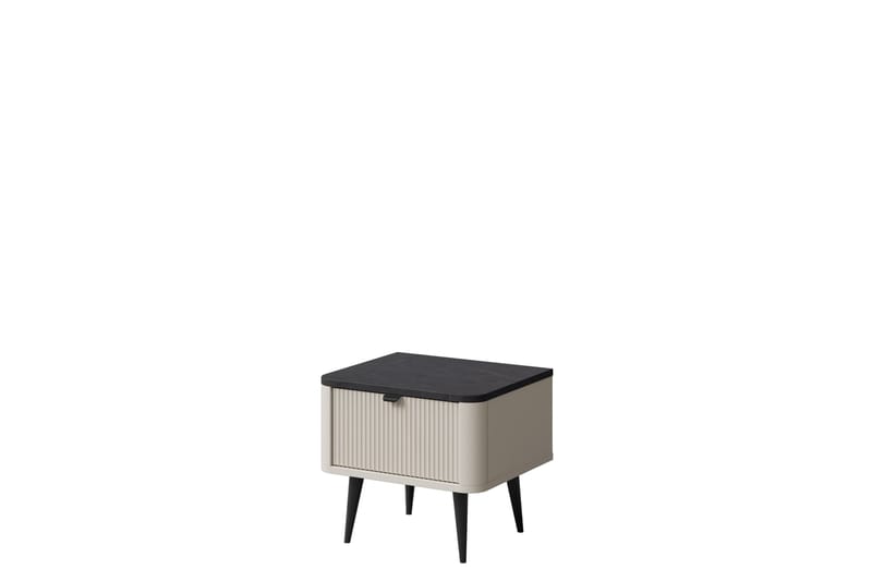 Cucina Sengebord 50 cm - Beige/Grå - Møbler - Borde - Aflastningsbord - Sengebord