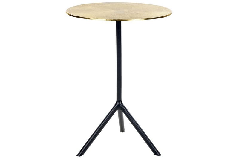 Dalija Sidebord 36 cm - Guld/Sort - Møbler - Borde - Aflastningsbord - Lampebord