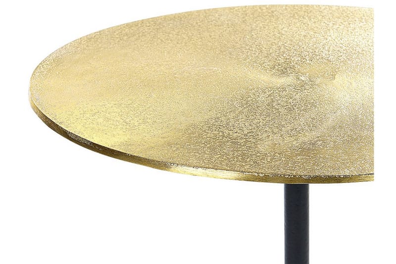 Dalija Sidebord 36 cm - Guld/Sort - Møbler - Borde - Aflastningsbord - Lampebord