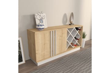 Dasina Konsolbord 148 cm - Eg/Hvid - Opbevaring - Opbevaringsmøbler - Skænke & sideboards